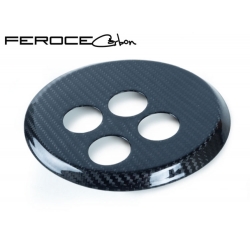FIAT 500 Gear Panel by Feroce - Carbon Fiber